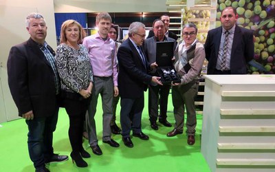 El consistori de les Borges ha agraït la visita de l'alcalde Ros a la Fira de l'Oli.