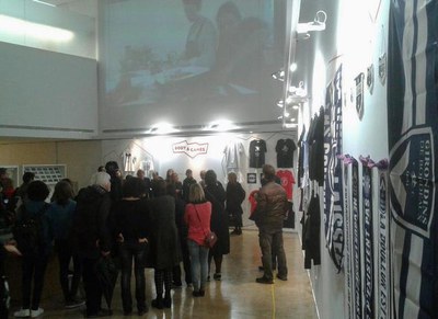 “Body & Games” es pot visitar fins al 24 de març al vestíbul de l'Escola d'Art Municipal Leandre Cristòfol.