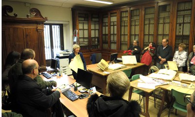 L'arxiu municipal, el departament dels 'tresors' històrics documentals de la Paeria.