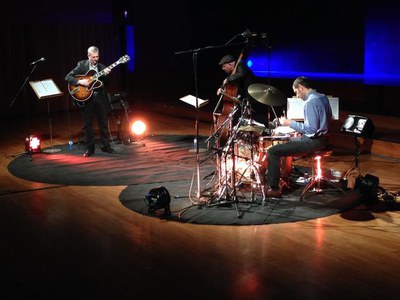 L’alcalde de Lleida, Àngel Ros, ha assistit al concert ‘Granados. Alfons Enjuanes trio’,.