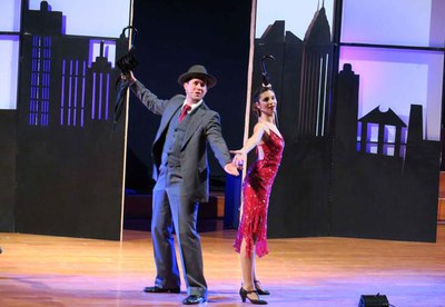 'Cantant sota la pluja', un clàssic en el repertori.