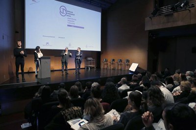 L'alcalde, Àngel Ros, i el director de l’Àrea d’Integració Social de la Fundació “La Caixa”, Marc Simon, han obert la jornada.
