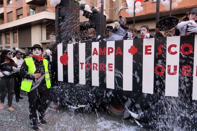 Molts col·legis han fet les seves carrosses.