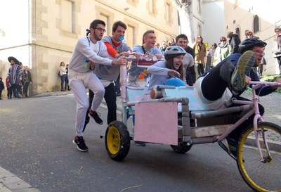 El revol del carrer Lluís Besa, un dels més espectaculars.