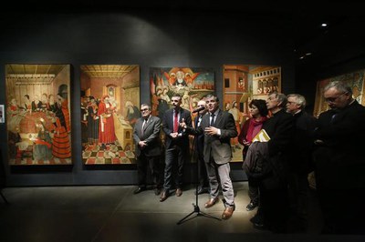 A partir d'avui es poden veure al Museu de Lleida sis peces gòtiques i romàniques d'alt valor patrimonial provinents del MNAC.