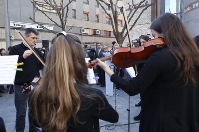 Lleida reivindica la igualtat efectiva de drets en el Dia Internacional de les Dones.