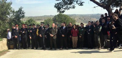 L'acte ha tingut lloc a la Reserva Natural de Mas de Melons a Castelldans.