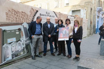 Presentació del Mercat Romà d'Ilerda, que es farà del 24 al 26 de març a l'entorn del carrer del Cardenal Remolins.