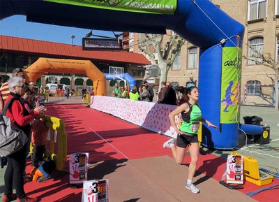 Olívia Bellaubí ha estat la més ràpida a recórrer els 5 km.
