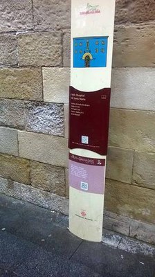 La ruta està senyalitzada.