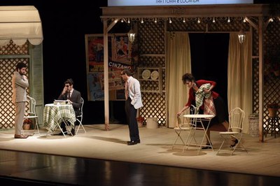 La celebració s'ha fet coincidir amb la representació de l'obra 'L'Hostalera'.