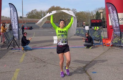 Gemma Bonjorn ha estat la primera dona a arribar a la meta.