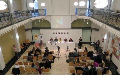 La presentació de la 28a Fira de Titelles de Lleida s'ha fet a la Regidoria de Cultura.