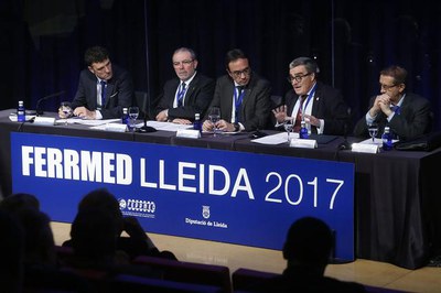 Àngel Ros creu imprescindible connectar Lleida amb el Corredor Mediterrani per l’alt volum de producció agroindustrial  que exporta i per la competit….