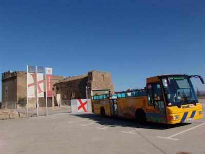 L’entrada al Castell dels Templers serà gratuïta per als que pugin amb el bus a Gardeny amb motiu del 10è aniversari de l'espai patrimonial.