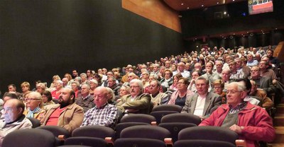 L'acte ha tingut lloc al Teatre Municipal de l'Escorxador.