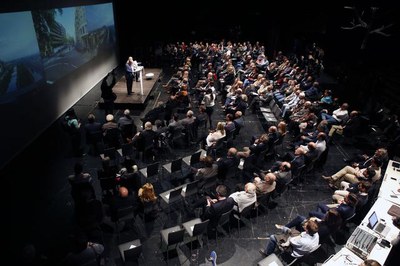 Àngel Ros ha assegurat que, perquè una ciutat avanci, també ho han de fer els seus símbols, entre els quals ha citat la Seu Vella, el Segre, les Bass….