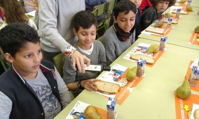 L'escola Joan XXIII és un dels centres educatius de la ciutat on s'ha fet el programa Esmorzars Saludables.