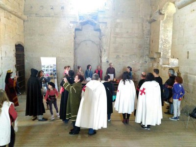 La visita 'Templer per un Dia' es realitza cada segon diumenge de mes.