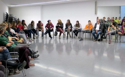 Jornada de reflexió i de cloenda del projecte "La Murga, pel dret a un habitatge digne”, al Centre Cívic del Centre Històric.
