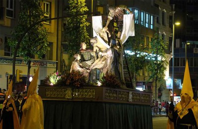 El pas del Descendiment també ha format part de la processó.