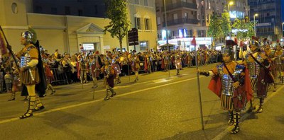 Els Armats de la Sang han obert el seguici.