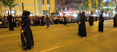 Un grup de penitents han realitzat les seves promeses.