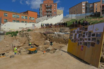 Es calcula que els treballs arqueològics finalitzaran en un parell de mesos i llavors serà el moment de continuar amb l’obra civil del projecte de re….
