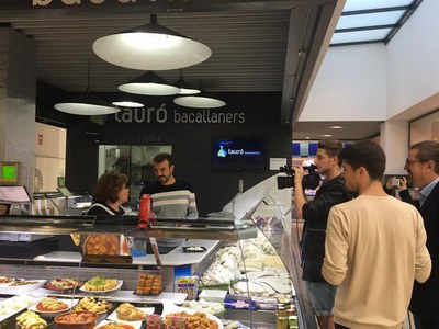 El magazín matinal “Ben trobats” ha visitat avui el Mercat Municipal de Cappont.