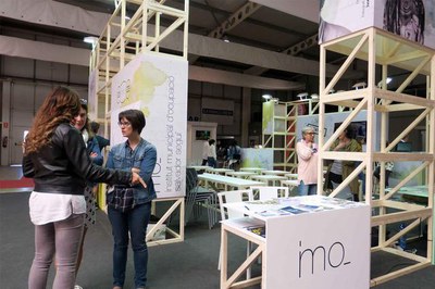 L'IMO ha traslladat aquests dies al seu estand de la Fira el servei d'intermediació laboral.