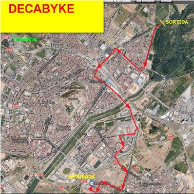 Recorregut de tornada.