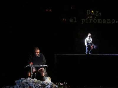 L'espectacle 'Cendres', de la companyia franco-noruega Plexus Polaire ha inaugurat la 28a edició.