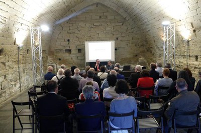 Els projectes de restauració de la Seu Vella de Lleida han estat presentats aquest divendres als experts i entitats de la ciutat vinculades al conjun….