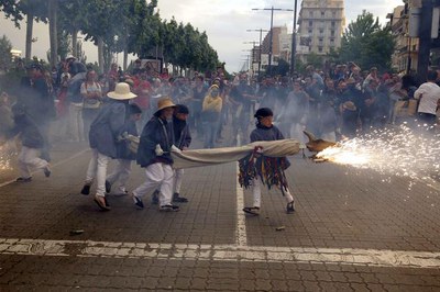 La Cabra petita de Reus, una de les colles convidades.