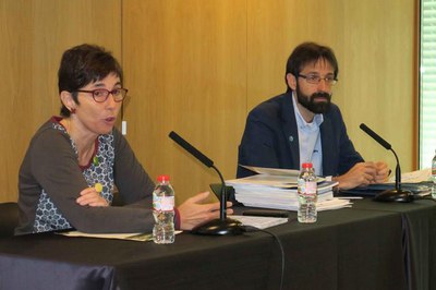 Arturo Angulo, de l'Oficina de la FAO, ha obert el congrés amb una ponència sobre agricultura i ciutats.