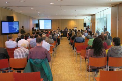 Unes 150 persones han participat en el 1r Congrés de l'Horta que ha tingut lloc a la Llotja.