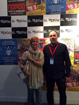 La regidora de Cultura ha visitat diversos equipaments, entre ells el Museu d'Art Jaume Morera.