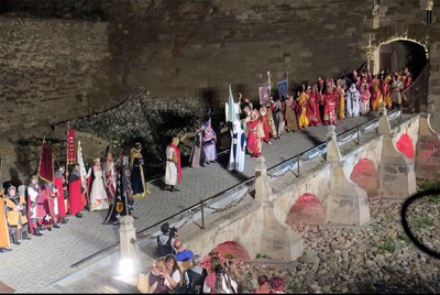 La batalla s'ha decidit damunt el Pont Llevadís.