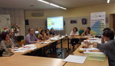 Sessió de treball a Lleida del projecte “Growing Together”, que incidirà en l’apoderament de les persones migrants per fomentar la inclusió en l’ento….