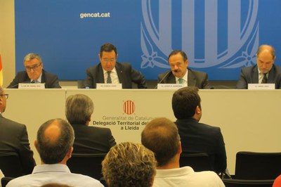 La jornada s'ha dut a terme a la Delegació del Govern amb la participació d'una cinquantena de persones.