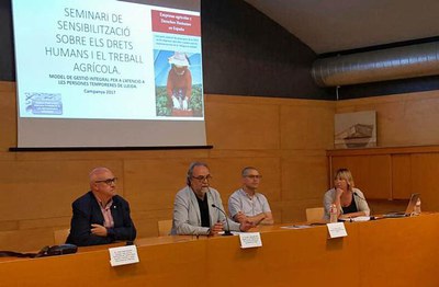 La Xarxa d’Entitats Socials d’Atenció a les Necessitats Bàsiques ha promogut el seminari de sensibilització sobre els drets humans i el treball agríc….