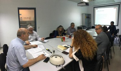 El tinent d’alcalde i regidor de Participació Ciutadana, Drets Civils i Cooperació, Joan Gómez, ha assistit aquest dijous a la reunió de treball.