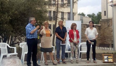 La inauguració del Festival s'ha fet als jardins del convent de Santa Clara.