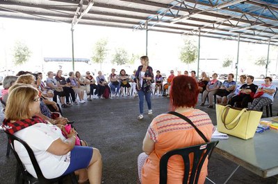 Durant el decurs de l’activitat, les participants han pogut gaudir de diversos tallers sobre salut física i emocional.