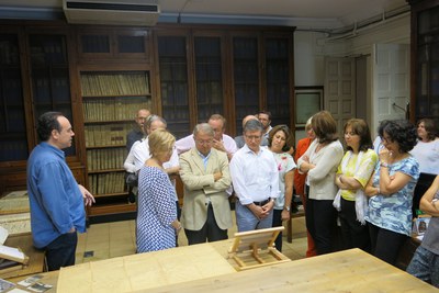 L’Arxiu Municipal de l’Ajuntament de Lleida ha commemorat el Dia Internacional dels Arxius recordant el centenari del naixement del Museu d’Art Jaume….