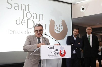L'alcalde Ros ha agraït la tasca de l'orde de Sant Joan de Déu.