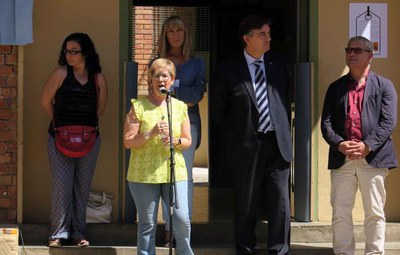 La tinent d'alcalde Montse Parra ha posat en valor la tasca de les escoles en la vida de les ciutats.