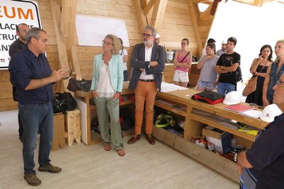 Els joves emprenedors de Lleida es podran incorporar a la Casa de Fusta a finals de juliol.