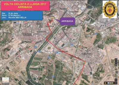 Arribada diumenge 18 de juny.