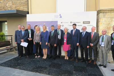 La consellera de Presidència, Neus Munté, ha inaugurat oficialment les jornades aquest matí..